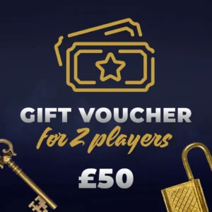 2 People - £50 - The Vault Aberdeen Gift Voucher